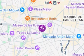Mapa de Salsabachata Sol