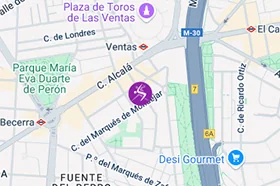Mapa de Salsabachata Ventas